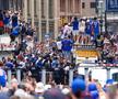 Sărbătoare pe străzile din Manhattan, după titlul cucerit de New York Knicks/Foto: Imago Images