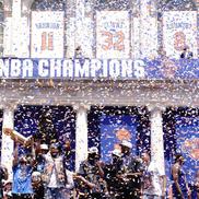 Imagini spectaculoase de la parada de titlu a lui New York Knicks/Foto: Imago Images