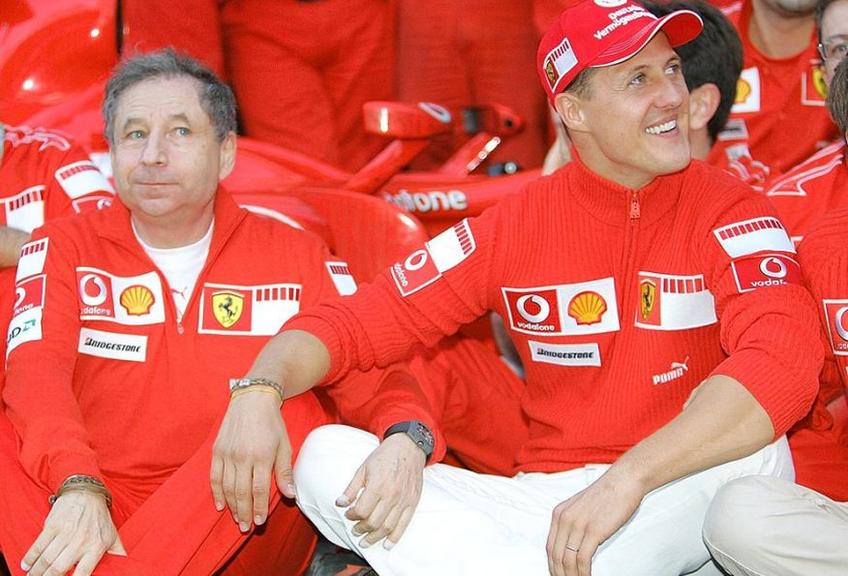 Jean Todt alături de Michael Schumacher // Sursă foto: Getty