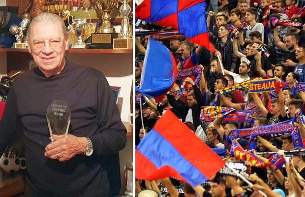 Legenda Emeric Ienei, de partea suporterilor FCSB: „Este președintele nostru!”