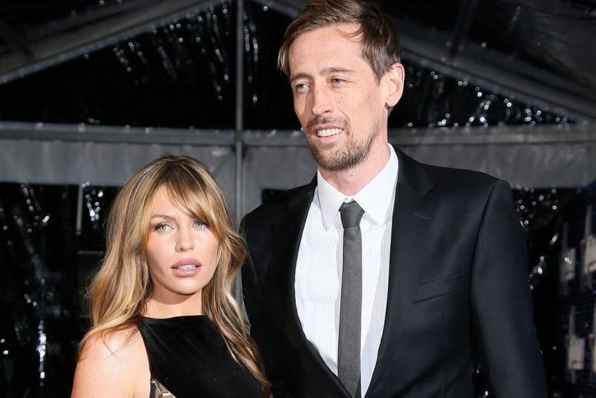 Peter Crouch cu iubita lui, Abbey Clancy