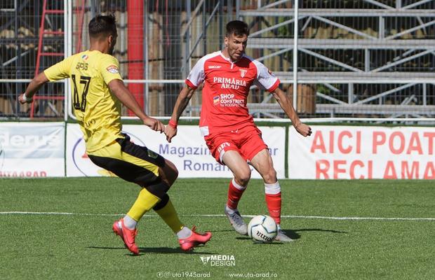 CS MIOVENI - UTA 0-2. Arădenii sunt cu un pas în Liga 1! Clasamentul din play-off ACUM