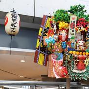Decorații tradiționale din Japonia la centrul de presă de la Jocurile Olimpice, foto: Imago