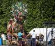 Păpușa-gigant Mocco a fost adusă la Tokyo. Păpușa comemorează 10 ani de la cutremurul de 9.0-9.1 care a zguduit Fukushima, foto: Guliver/gettyimages