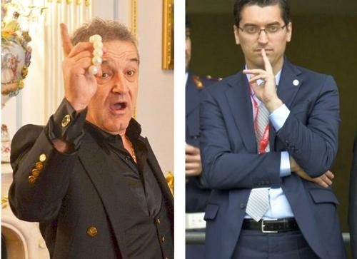Răzvan Burleanu (37 de ani), președintele FRF, a lansat o acuzație serioasă la adresa lui Gigi Becali (63 de ani), finanțatorul celor de la FCSB.