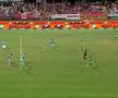 Al treilea gol al lui Sorescu // Captură Telekom Sport