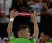 Al treilea gol al lui Sorescu // Captură Telekom Sport