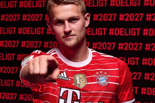 Matthijs de Ligt, prezentat la Bayern Munchen
Foto: twitter