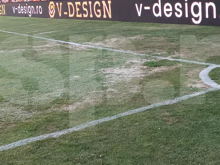 Gazonul de la Clinceni, la Unirea Slobozia - FCSB