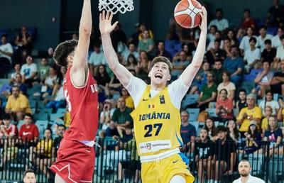 Echipa României de baschet masculin, în semifinalele Campionatului European U20! Victorie la 32 de puncte în fața Ungariei