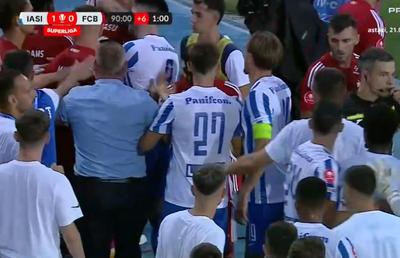 Final de meci tensionat în Poli Iași - FC Botoșani » Jucătorii au fost la un pas de bătaie generală într-o partidă decisă de un singur gol