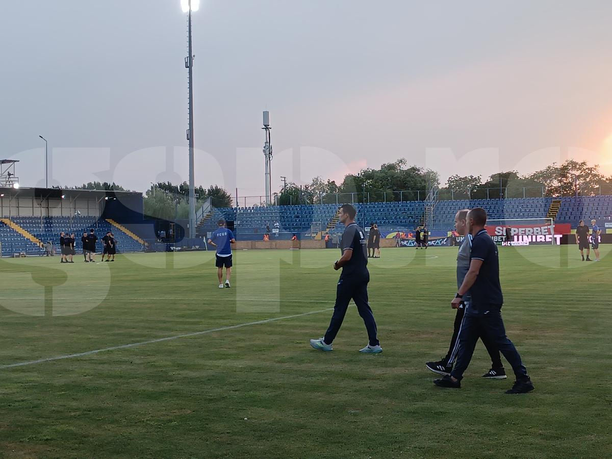 Gazonul de la Clinceni, la Unirea Slobozia - FCSB