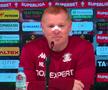 Neil Lennon, antrenorul Rapidului, a apărut cu fața bandajată la conferință » Cum explică: „Nu e prima dată!”
