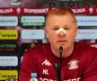 Neil Lennon, bandajat în conferință