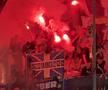 Ultrașii au aprins zeci de torțe și fumigene la Petrolul - FCSB. Foto: Andrei Crăițoiu (GSP.RO)