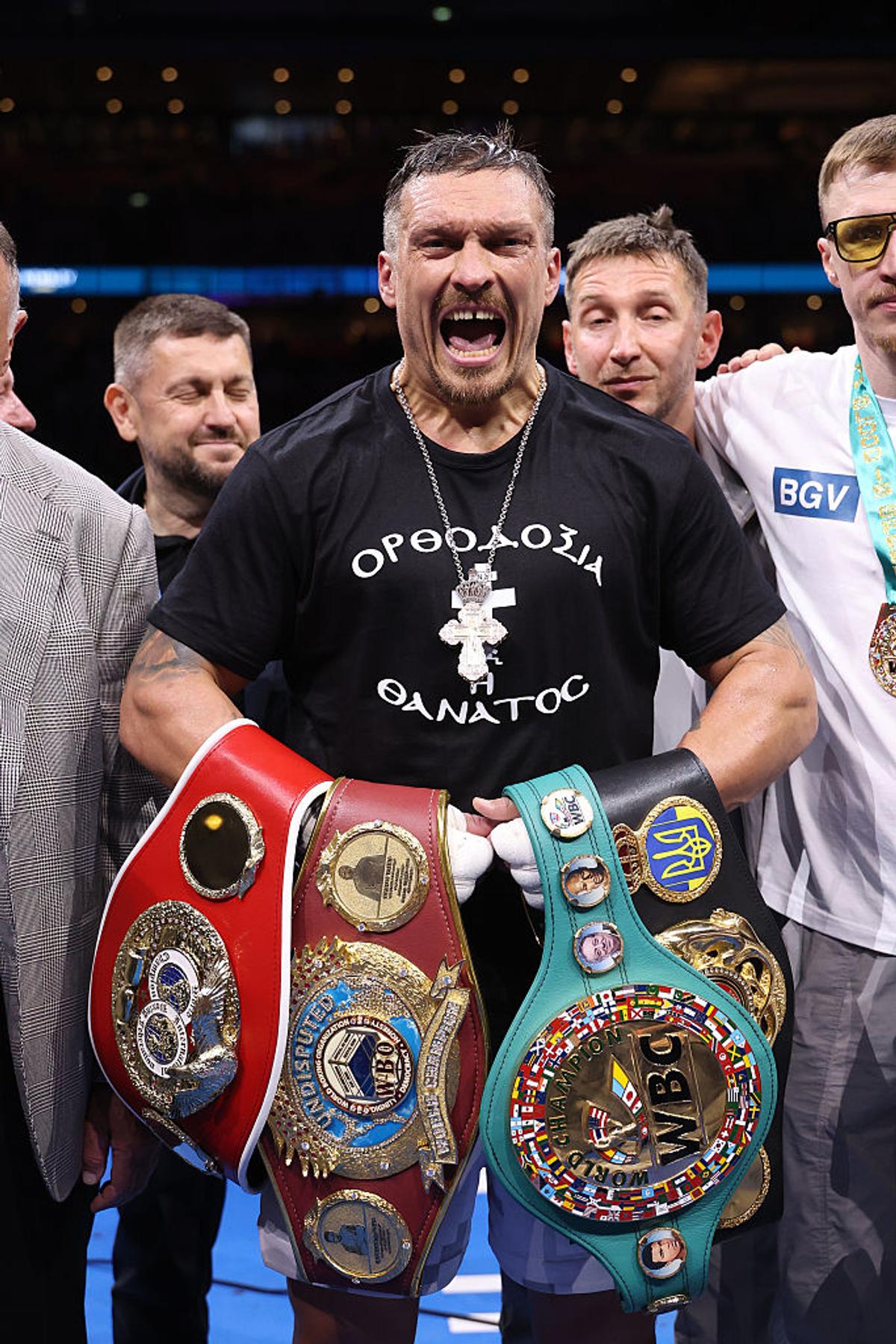 Oleksandr Usyk, provocat după victoria cu Dubois: „Eu sunt singurul care îl poate bate”