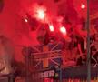 Ultrașii au aprins zeci de torțe și fumigene la Petrolul - FCSB. Foto: Andrei Crăițoiu (GSP.RO)