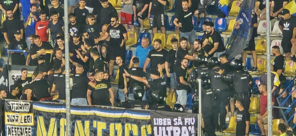 Scandal în Peluza Latină la Petrolul - FCSB