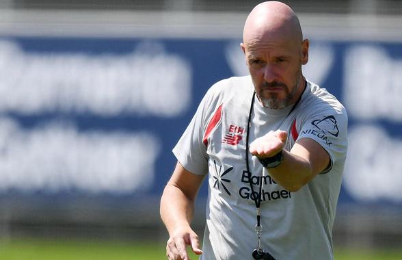 Reacția de necrezut a lui Ten Hag, după debutul catastrofal la Leverkusen: „Nu mă interesează!”
