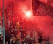 Ultrașii au aprins zeci de torțe și fumigene la Petrolul - FCSB. Foto: Andrei Crăițoiu (GSP.RO)