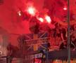 Ultrașii au aprins zeci de torțe și fumigene la Petrolul - FCSB. Foto: Andrei Crăițoiu (GSP.RO)