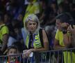 Andreea Hanca a fost prezentă la meciul Petrolul - FCSB. Foto: Ionuț Iordache (GSP.RO)