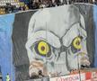 Scenografie spectaculoasă la Petrolul – FCSB, inspirată din filmele horror. FOTO: Andrei Crăițoiu (GSP.RO)