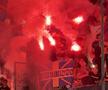 Ultrașii au aprins zeci de torțe și fumigene la Petrolul - FCSB. Foto: Andrei Crăițoiu (GSP.RO)