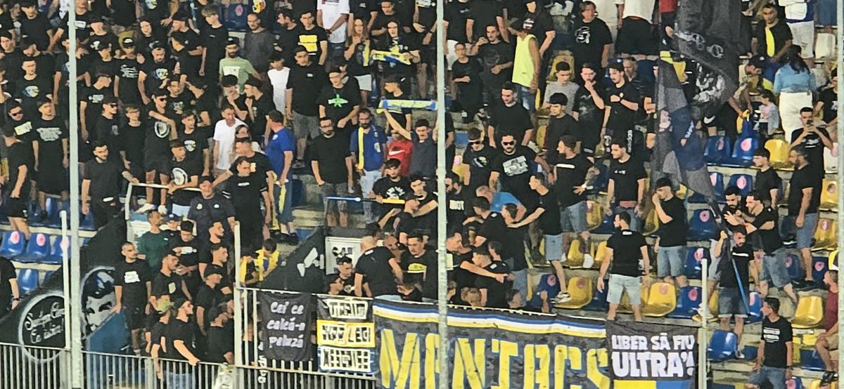 Scandal în Peluza Latină la Petrolul - FCSB