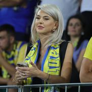 Andreea Hanca a fost prezentă la meciul Petrolul - FCSB. Foto: Ionuț Iordache (GSP.RO)