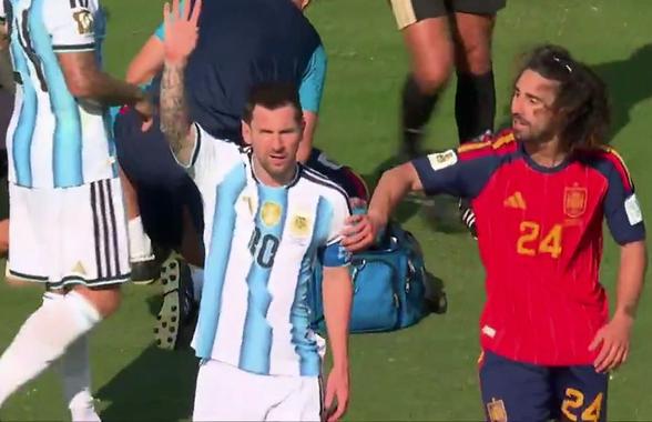 Messi a încercat să provoace eliminarea lui Cucurella! De ce a cerut „roșu”
