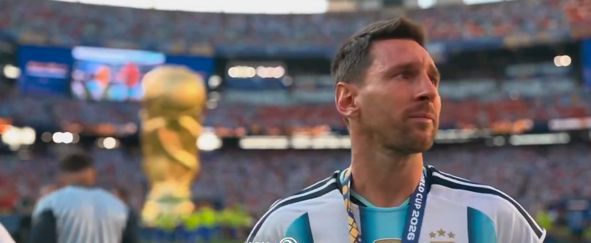 Lionel Messi, în lacrimi după ultima finală mondială