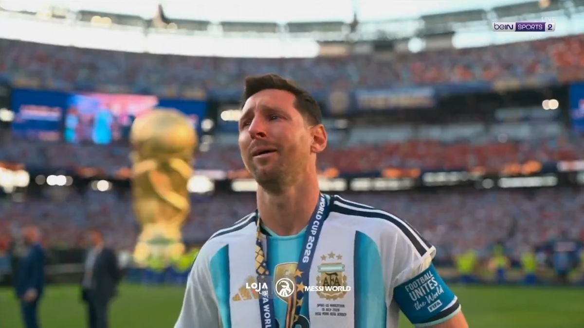 Lionel Messi, în lacrimi după ultima finală mondială