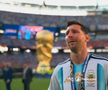 Lionel Messi, în lacrimi după ultima finală mondială // Capturi X @AbsoluteMxssi