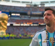 Lionel Messi, în lacrimi după ultima finală mondială // Capturi X @AbsoluteMxssi
