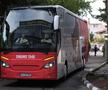 Gafă pe autocarul recolantat al lui Dinamo