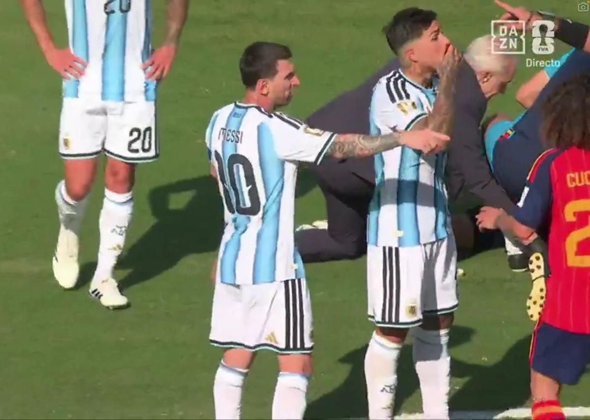 Messi a încercat să provoace eliminarea lui Cucurella! De ce a cerut „roșu”