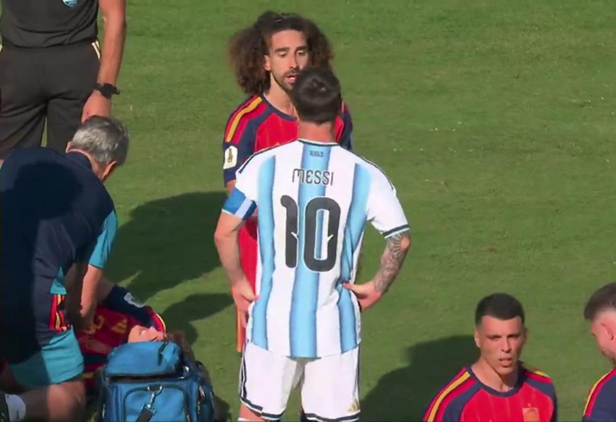 Messi a încercat să provoace eliminarea lui Cucurella! De ce a cerut „roșu”
