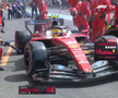 Lewis Hamilton și-a lovit propriul mecanic în boxele Ferrari // Captură foto: X @extremecars