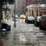 Inundații și probleme în New York