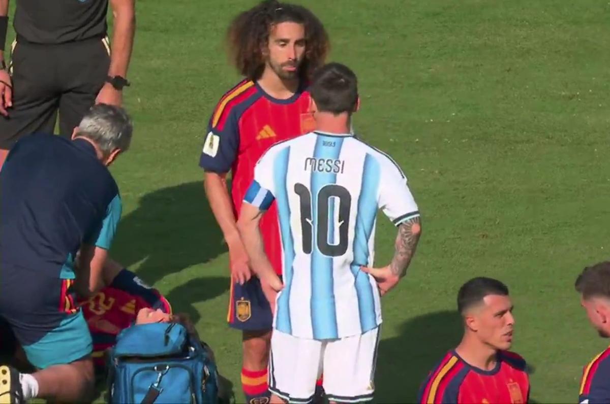 Messi a încercat să provoace eliminarea lui Cucurella! De ce a cerut „roșu”