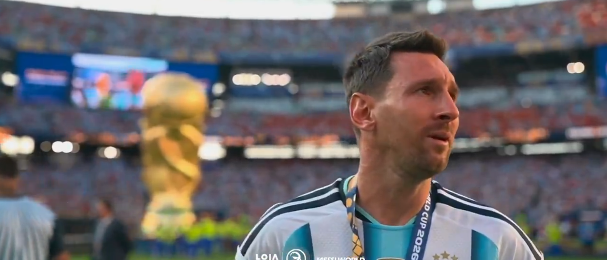 Lionel Messi, în lacrimi după ultima finală mondială