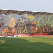 Scenografie impresionantă la Petrolul - Dinamo, 19 iulie 2026, la Ploiești. Foto: Andrei Furnigă (GSP.RO)