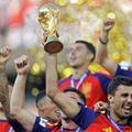 Rodri, ridicând Cupa Mondială // foto: Imago Images