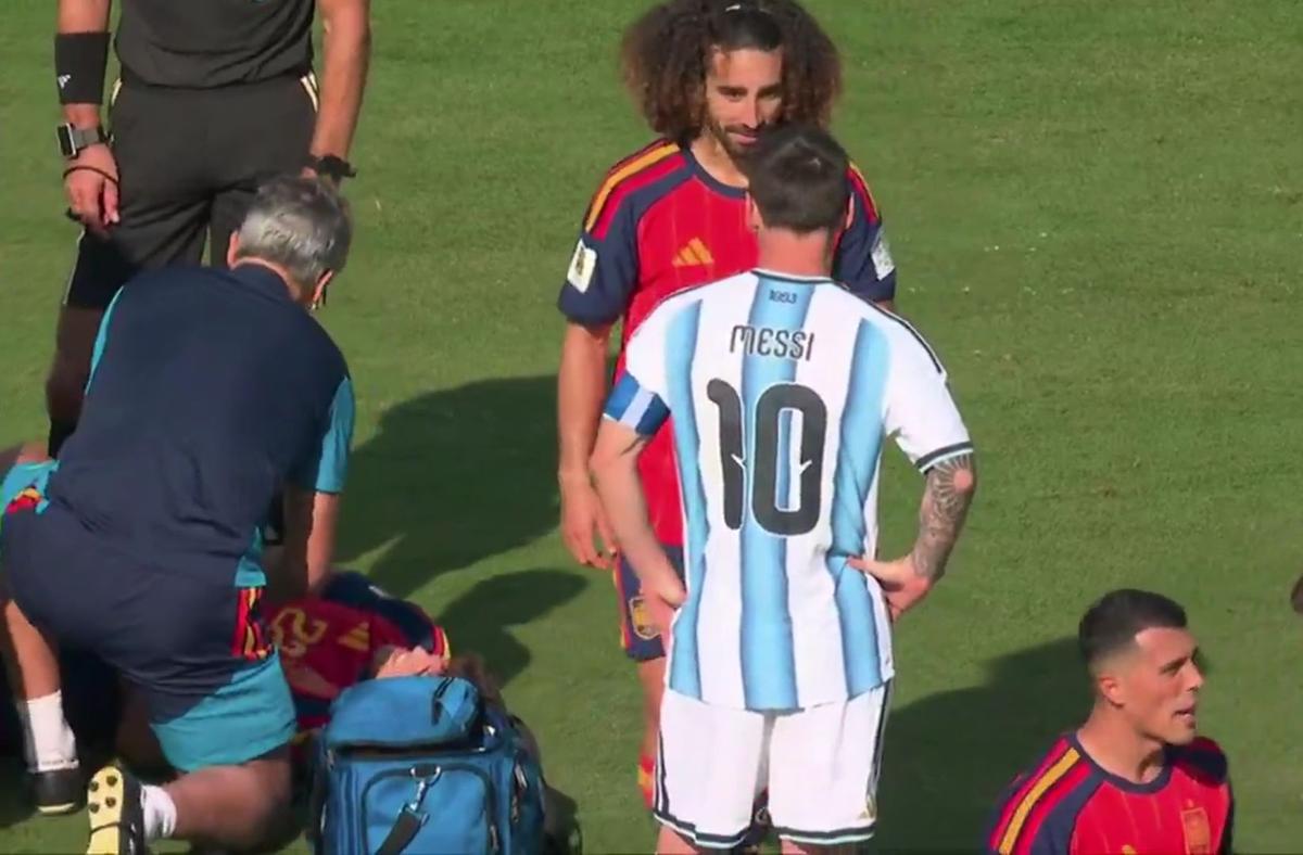 Messi a încercat să provoace eliminarea lui Cucurella! De ce a cerut „roșu”