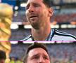 Lionel Messi, în lacrimi după ultima finală mondială