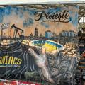 Scenografia afișată de ultrașii ploieșteni cu Dinamo
