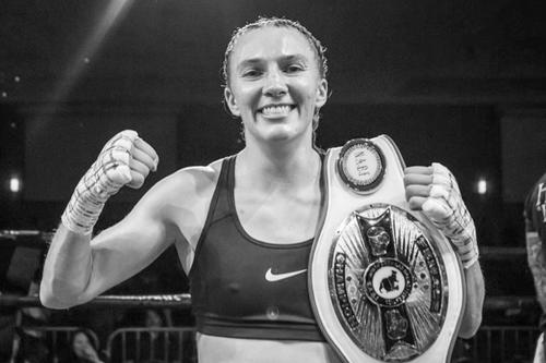 Pugilista Hannah Rapp, lovită de mașină/ foto: instagram
