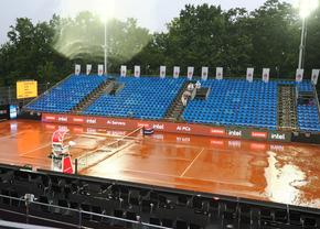 Finala de la UniCredit Iași Open, amânată de ploaia puternică » Se va juca luni de la ora 11:00