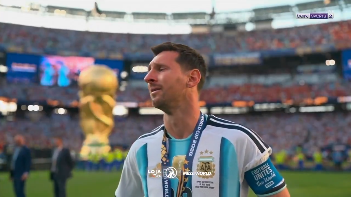 Lionel Messi, în lacrimi după ultima finală mondială